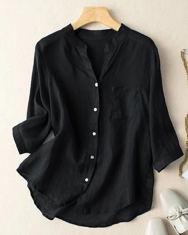 Pure Premium Cotton Shirt & Relaxed Fit Pants Co-ord Set