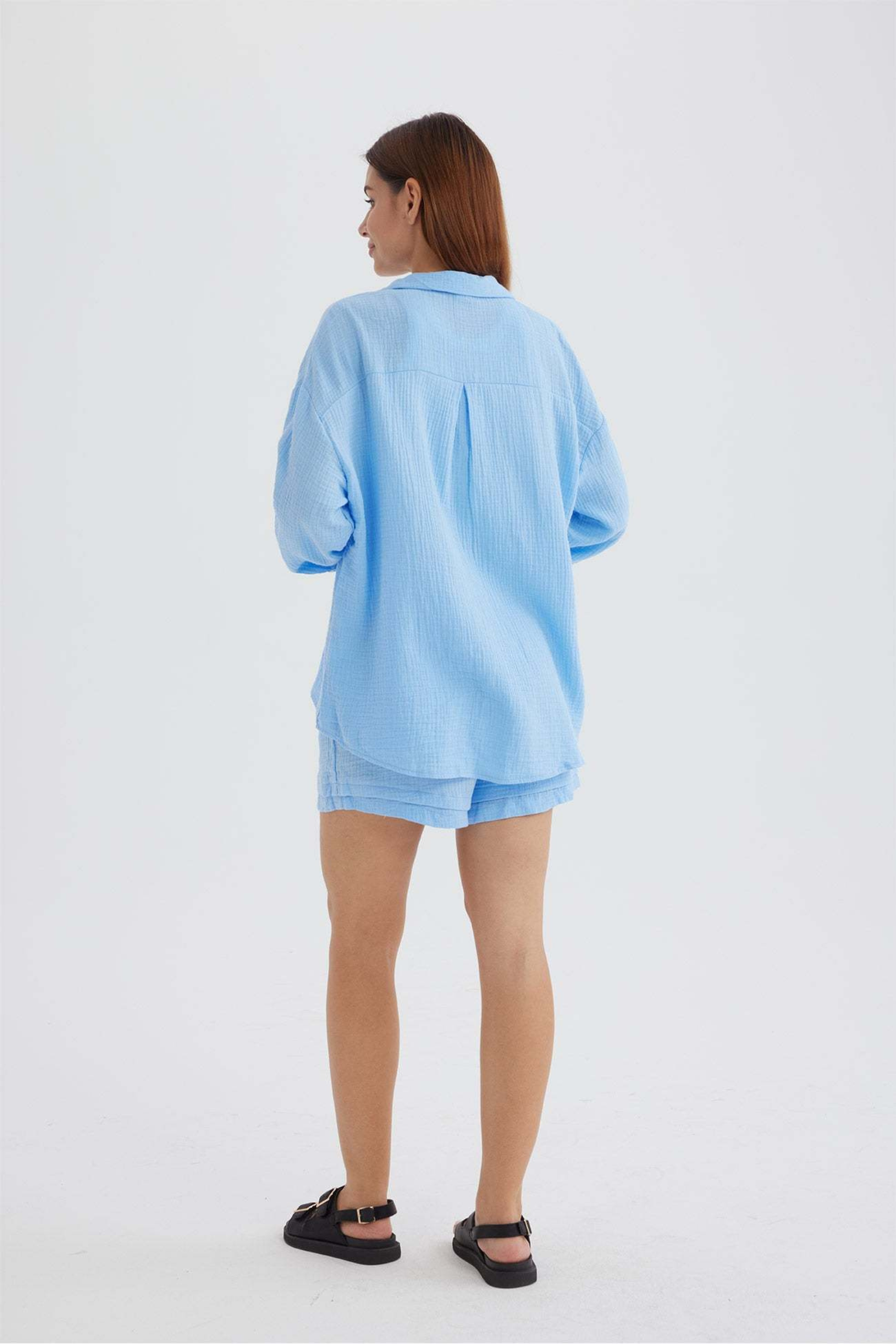 Sky - Women’s Cotton Two-Piece Set
