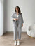 Grey - Women’s Light Irish Cord Set