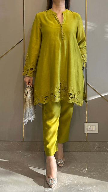 Green Ochre  - Zoya Co-ord Set