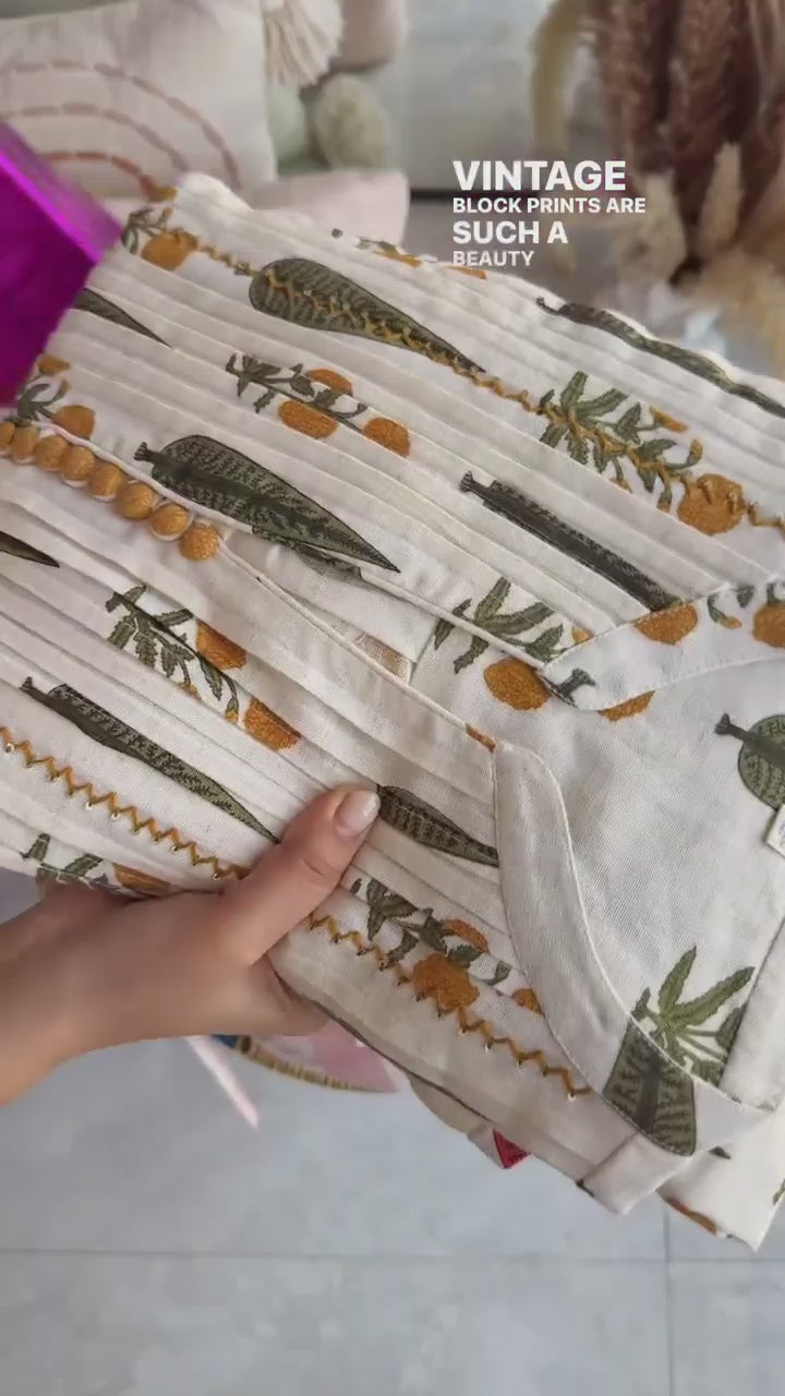 Pallavi Block Print Set